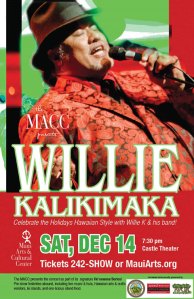 Willie K Christmas Concert